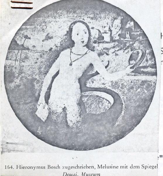 Une Sirène faisant sa Toilette ; Mélusine Faisant sa Toilette / Mélusine au Miroir