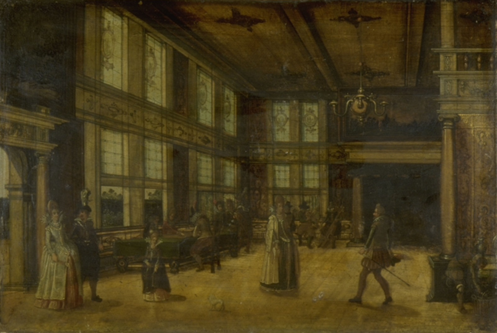 Intérieur d'une riche habitation