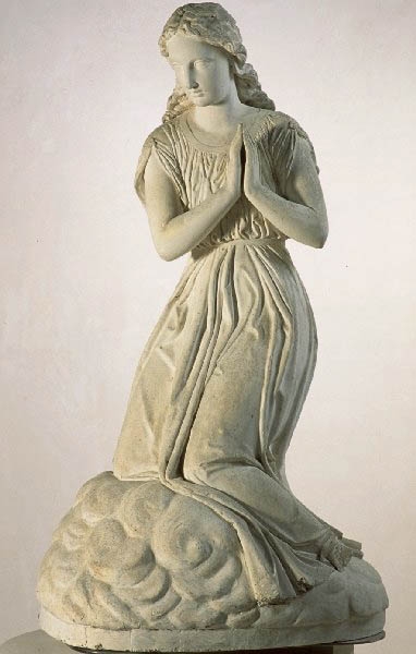 Ange en adoration