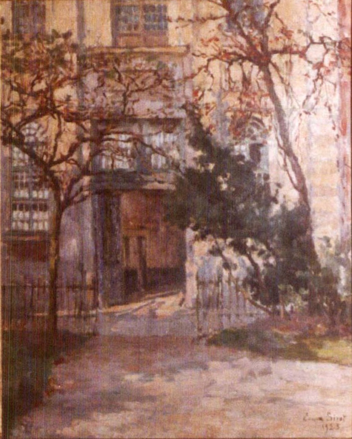L'entrée de l'hospice de Douai
