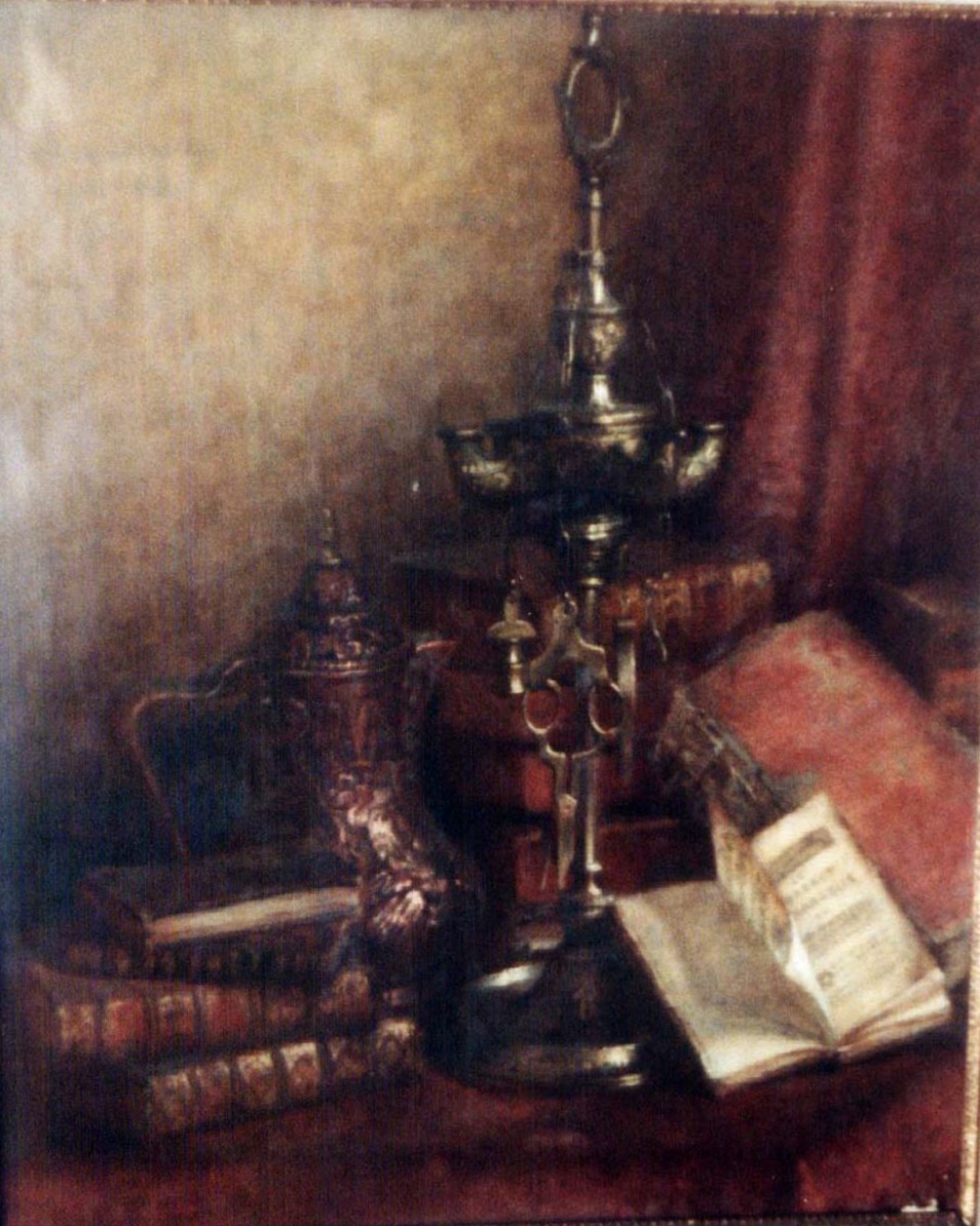 Cuivre et vieux livres
