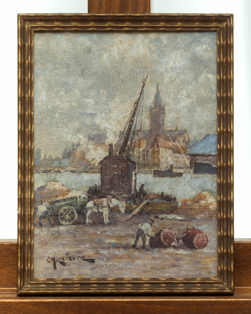 DUNKERQUE / Bassin du Commerce (titre inscrit)