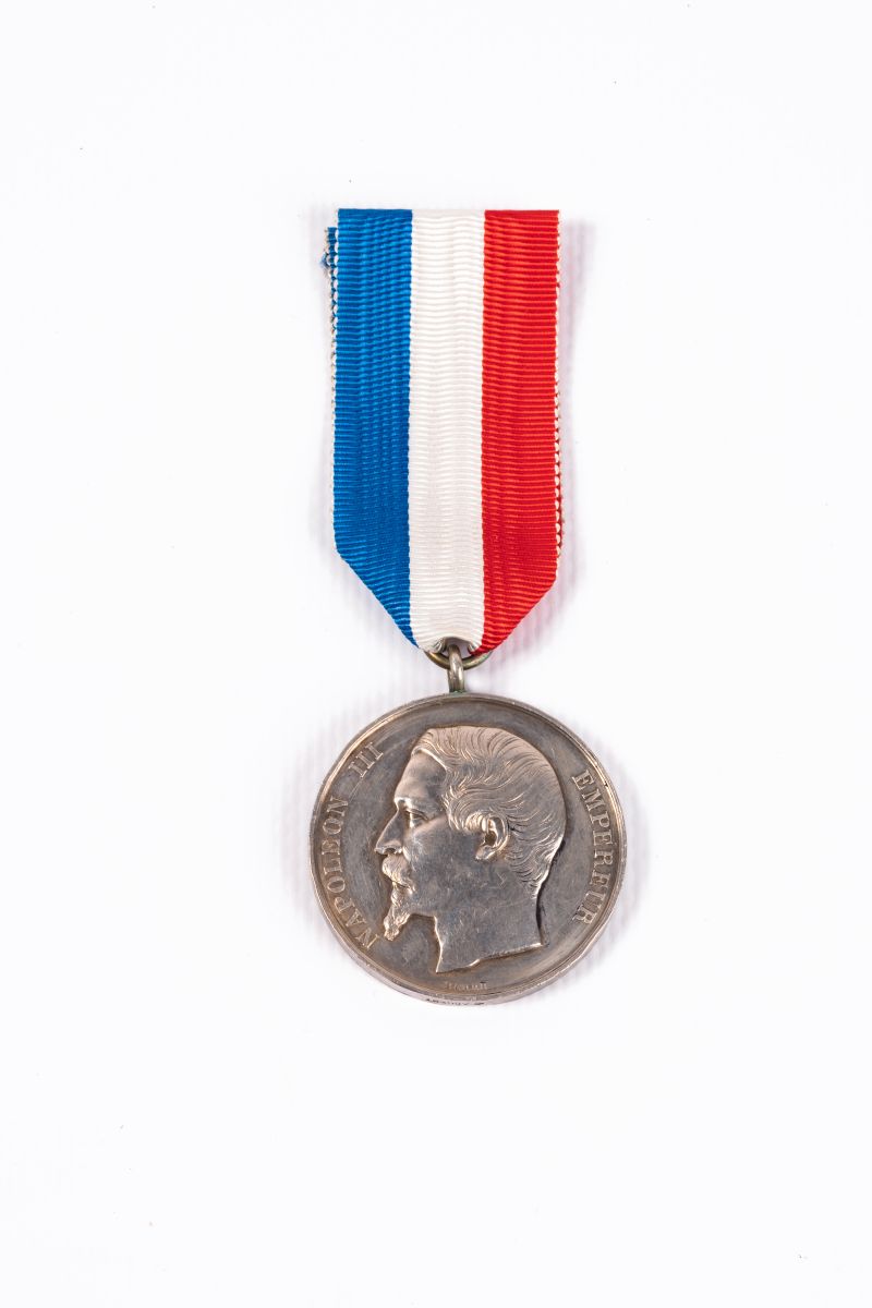 Médaille de la Société humaine de Dunkerque à Alphonse Lefèvre (titre attribué)