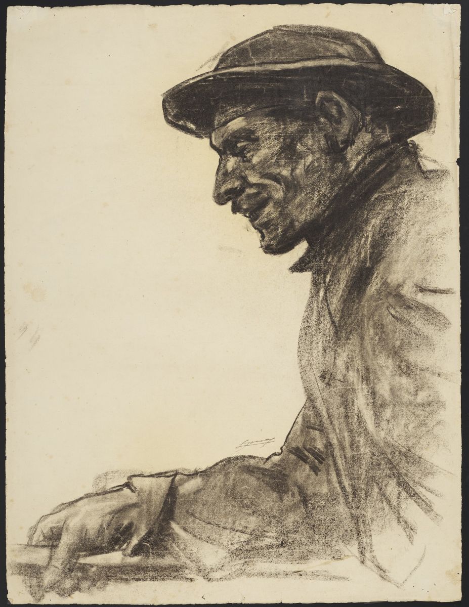 Mineur de profil