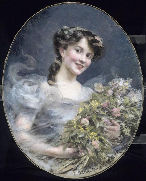 Portrait de mademoiselle Andrée D.