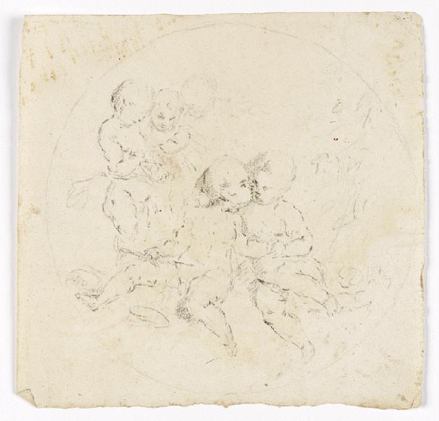 Cinq enfants nus