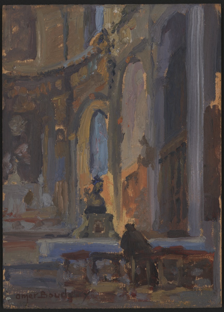 Déposition du buste de St Etienne ; Eglise Saint-Etienne