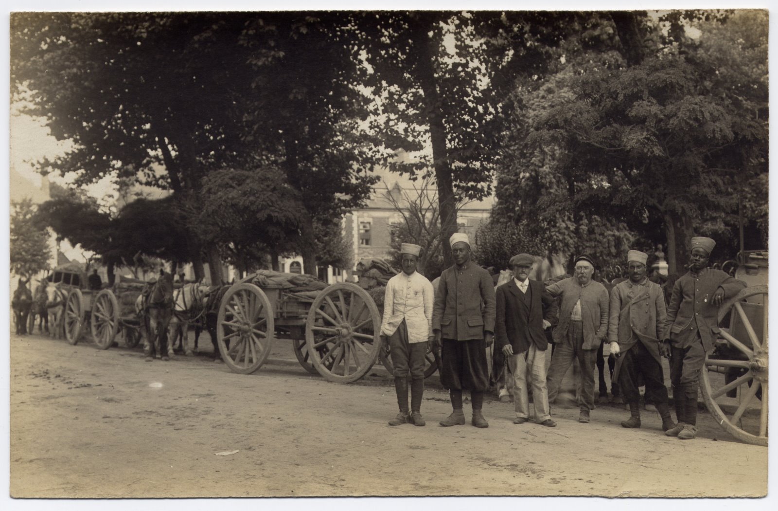 Division marocaine à Hesdin (Titre factice)