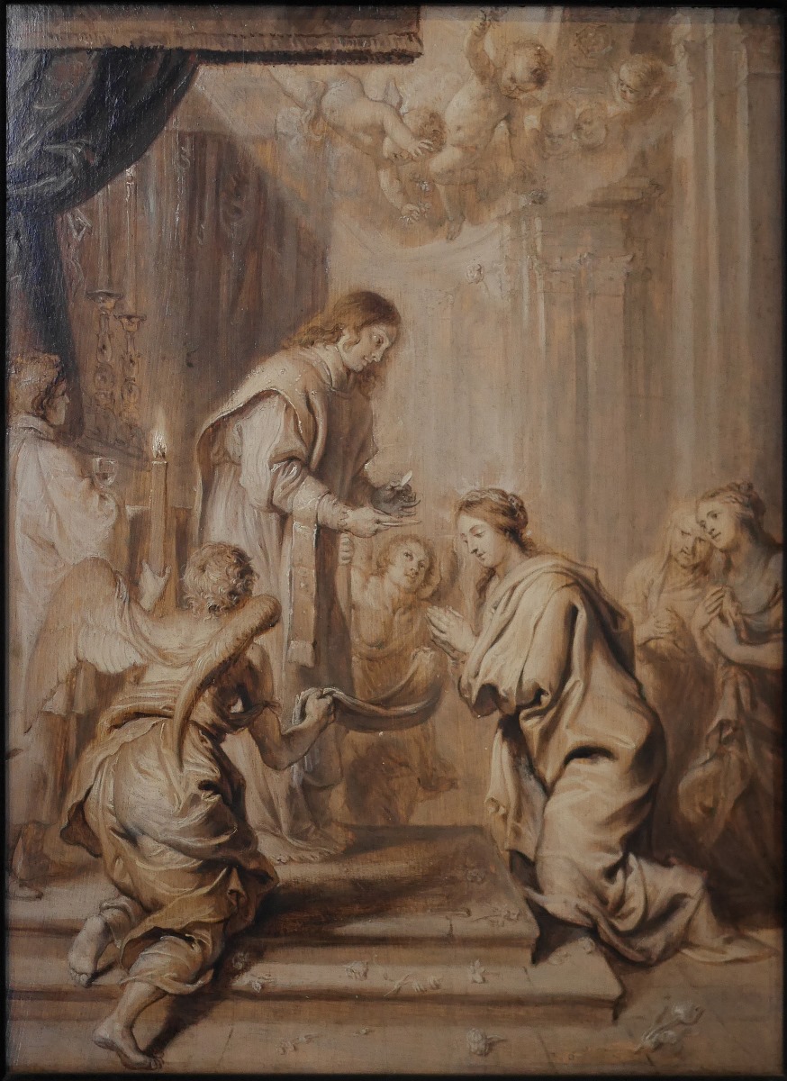 La communion d'une sainte