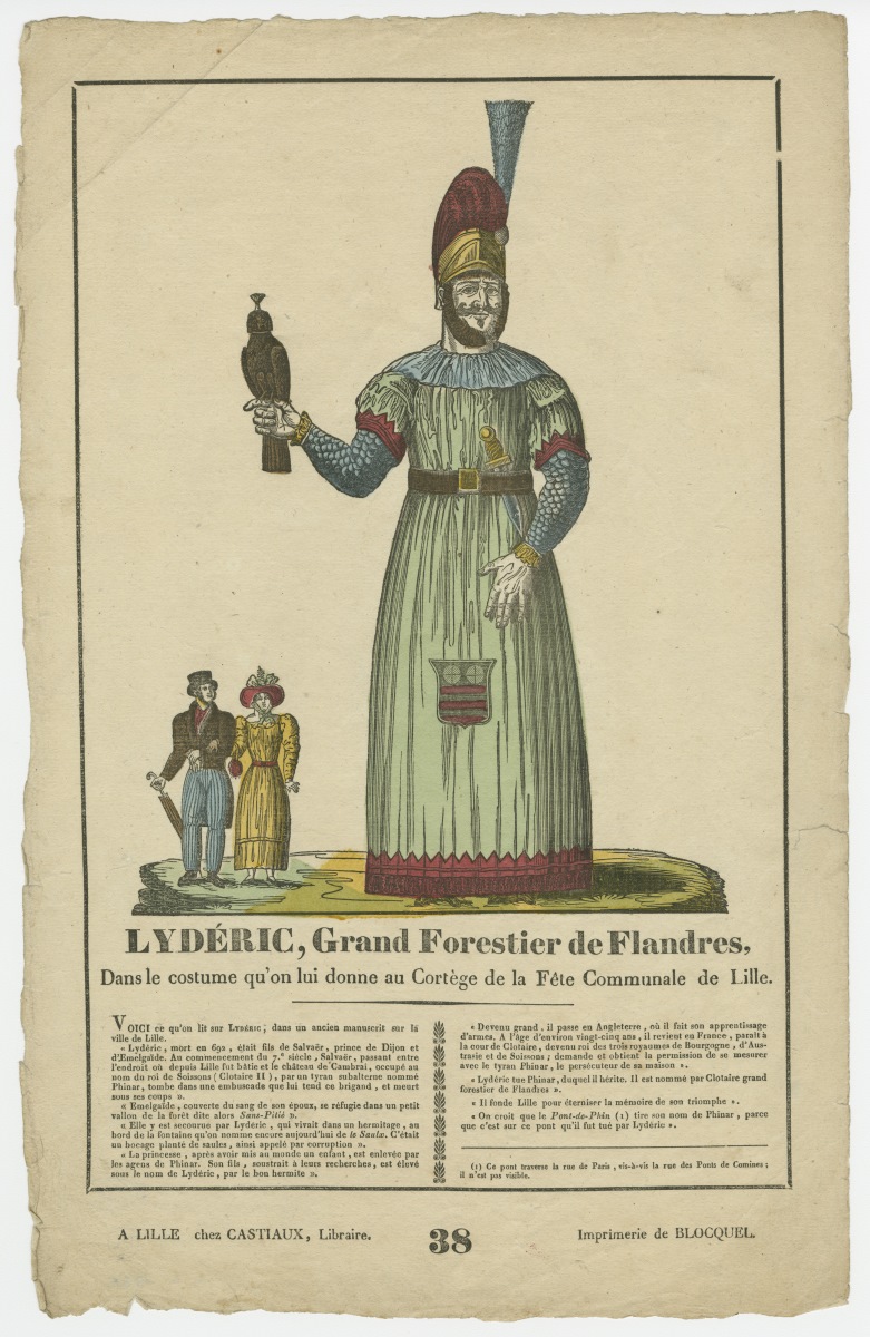 Lydéric, Grand Forestier de Flandres