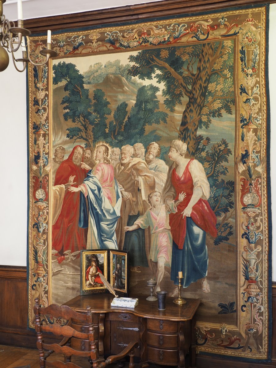 Le Christ et le centenier (Titre factice) ; Le Christ et ses apôtres