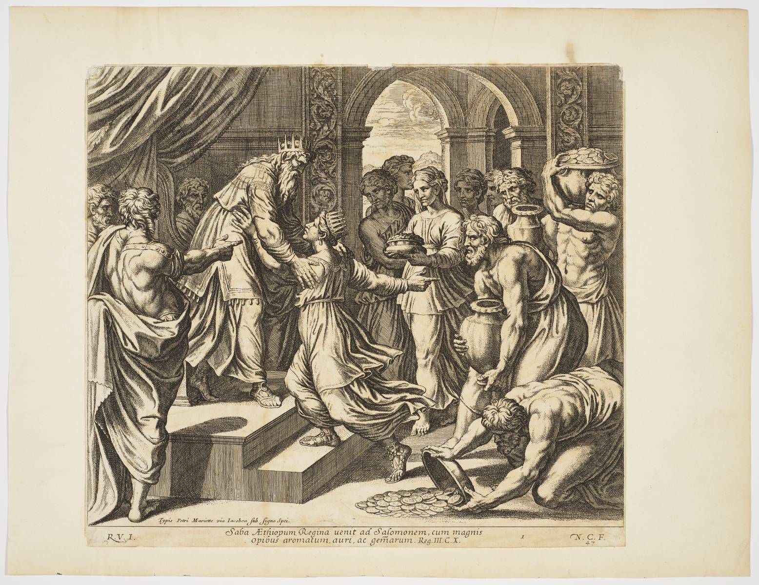 La rencontre avec la reine de Saba
