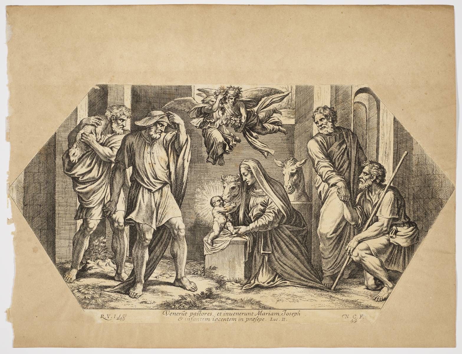 L'adoration des Bergers