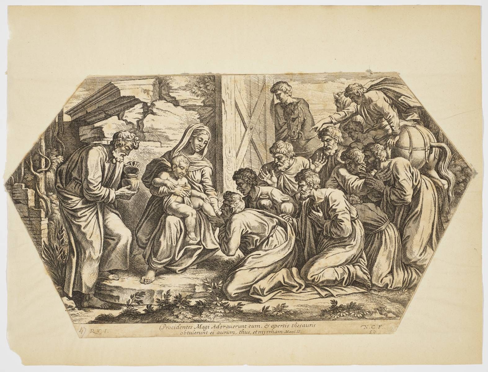 L'adoration des Mages