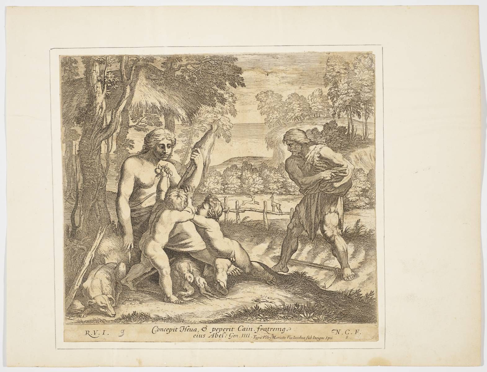 Les travaux d'Adam et Eve