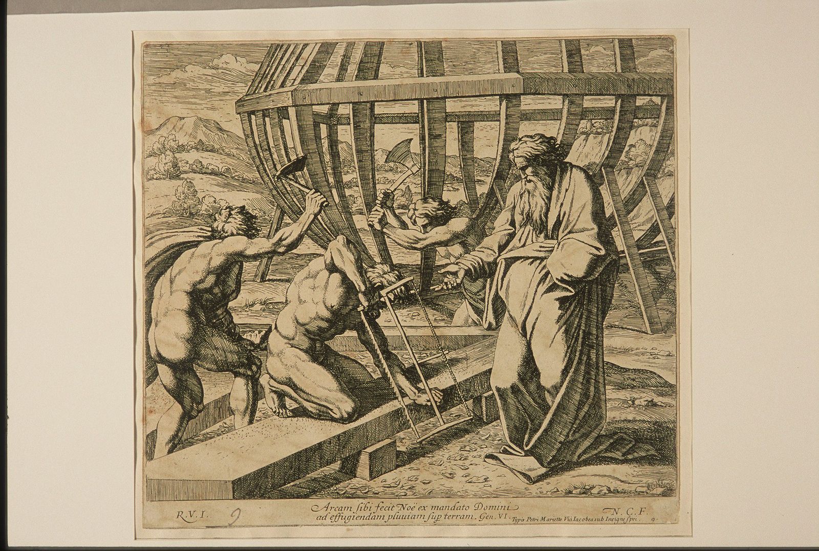 Construction de l'Arche