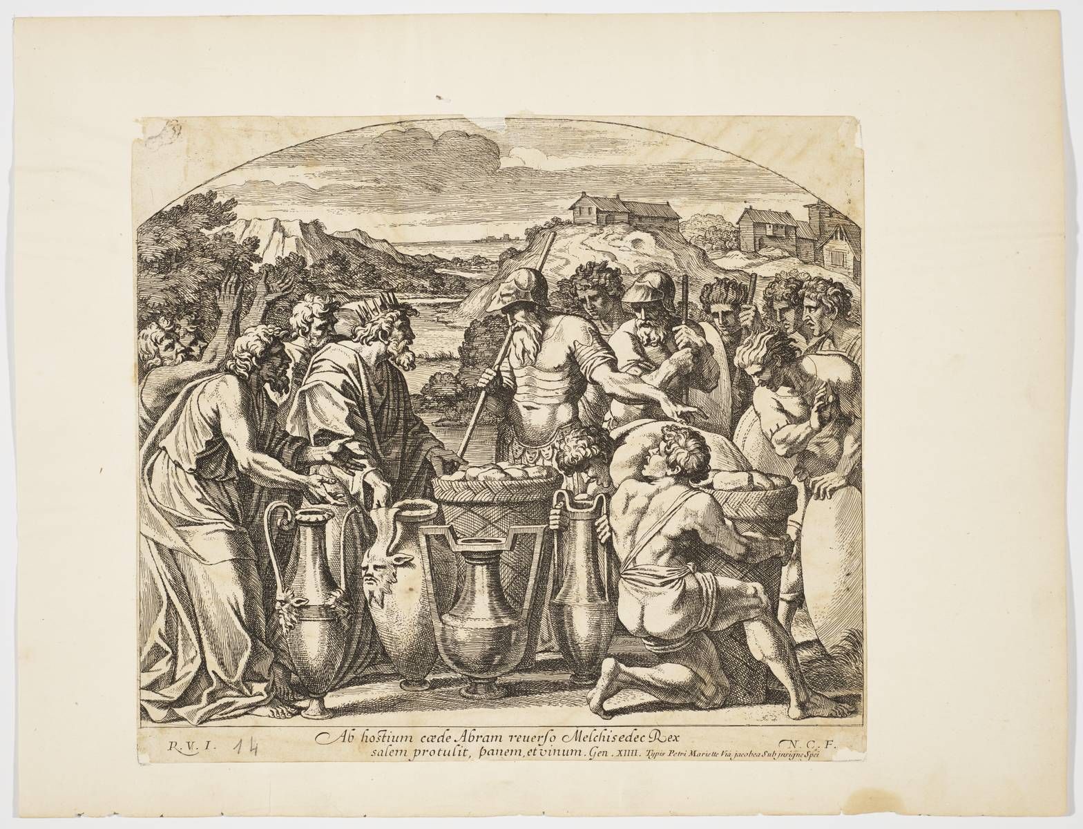 Abraham et Melchisedech