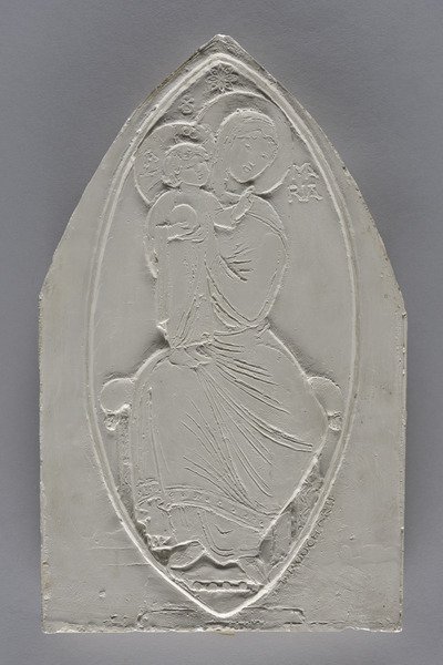 Vierge à l'enfant debout (mandorle)