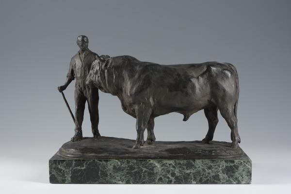 Présentation du taureau ; Taureau et bouvier (Autre titre)
