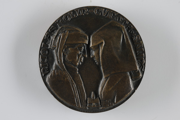 Médaille à l'effigie de Nicolas Rolin - Guigone de Salins ; Fondateurs de l'Hôtel Dieu de Beaune (Autre titre)