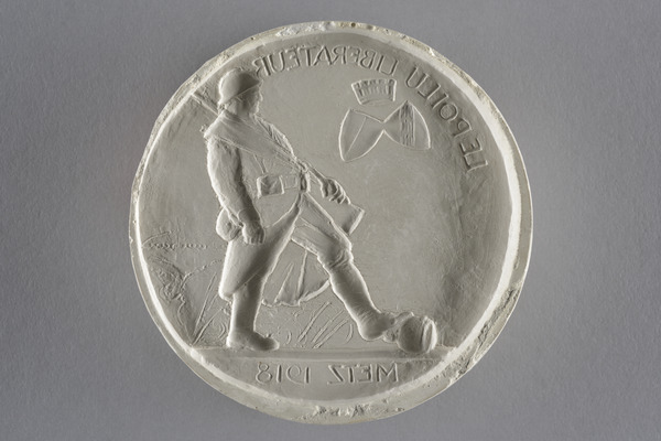 Médaille Poilu libérateur Metz
