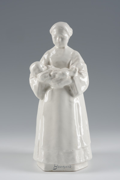 Bretonne avec un bébé