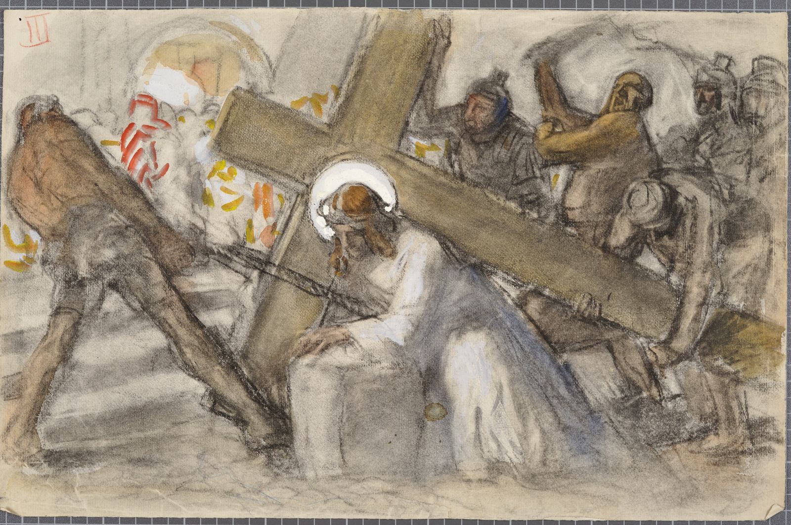 Station 3 : le Christ tombe pour la première fois