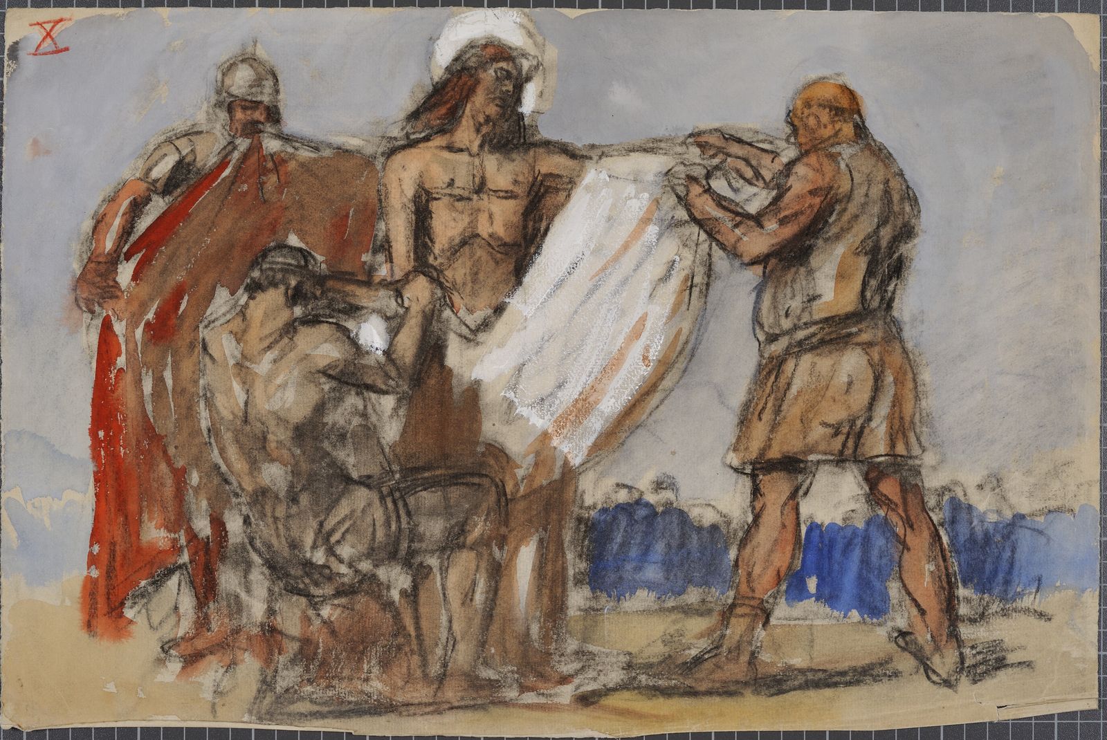 Station 10 : le Christ dépouillé de ses vêtements