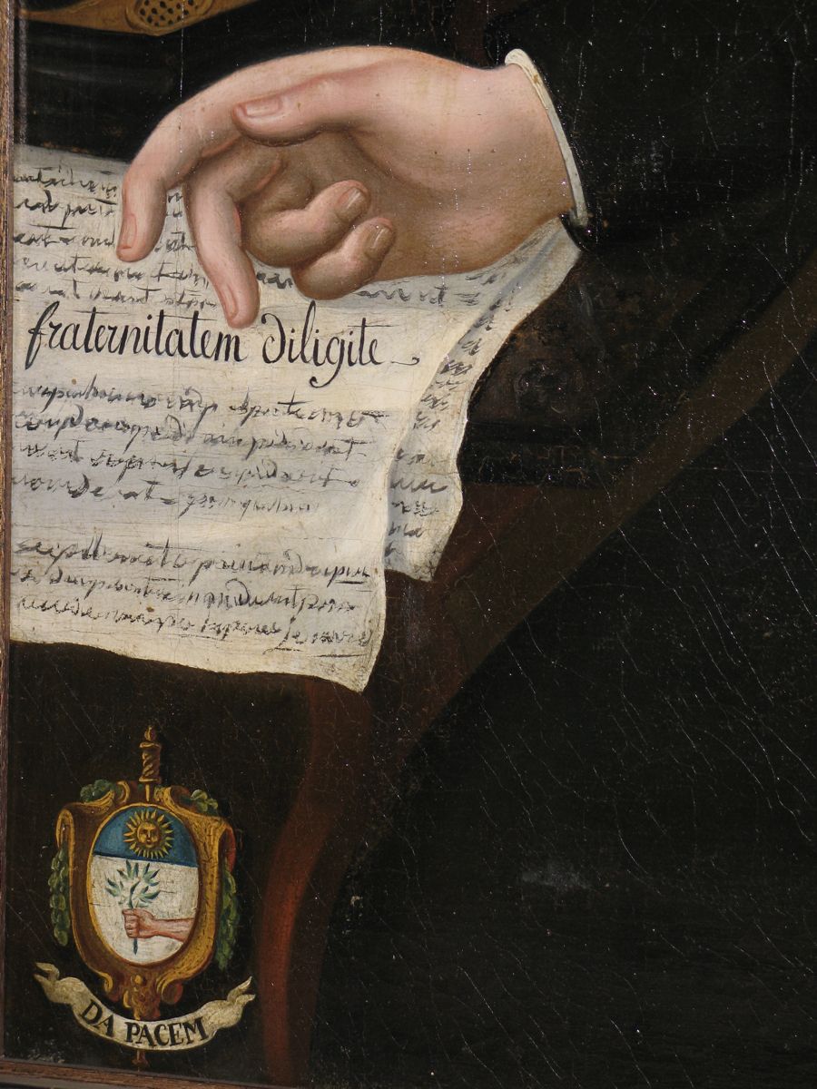 Portrait du prieur Dom Henry Donné