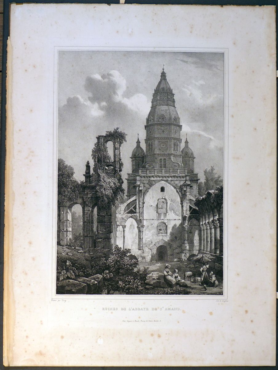 Ruines de l’abbaye de St-Amand