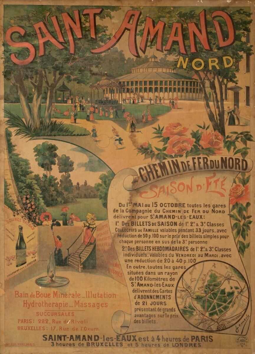 Chemin de fer du Nord ; saison d’été