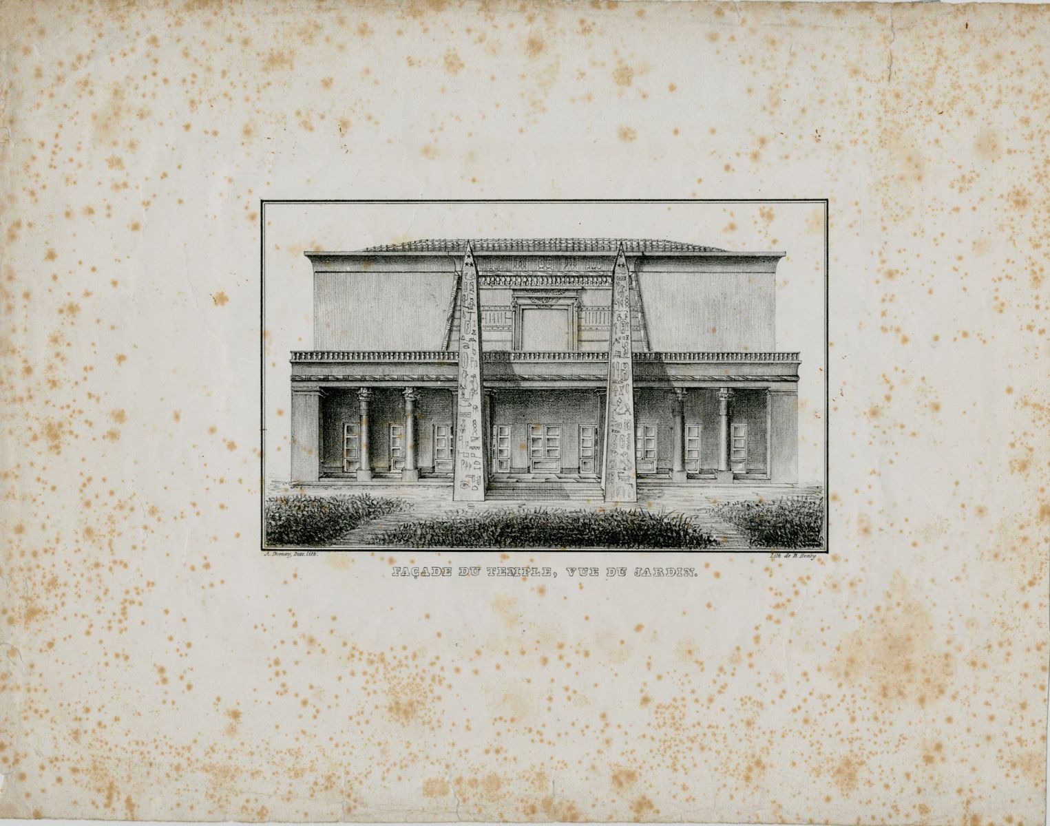 Façade du temple