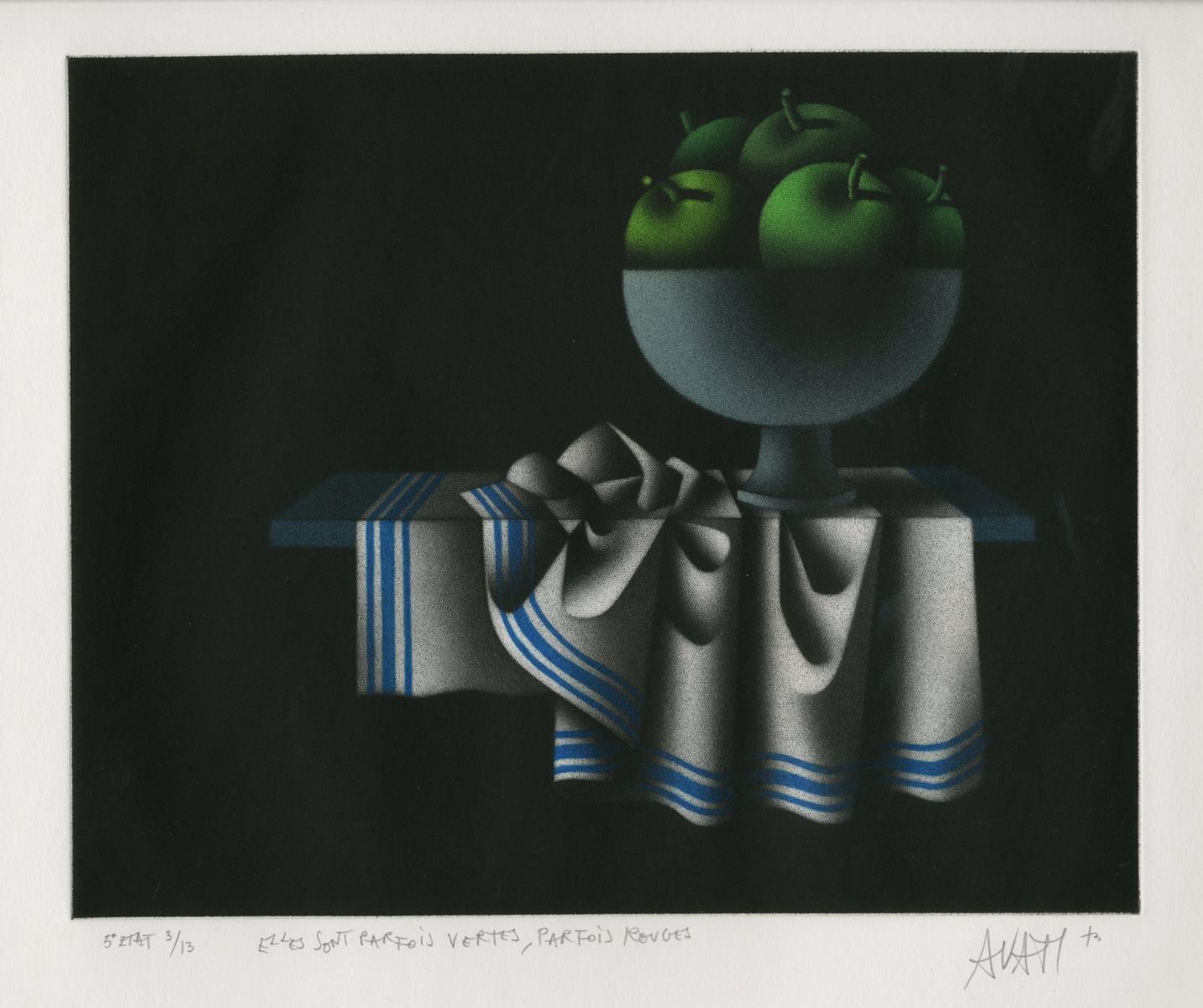 Elles sont parfois vertes et parfois rouges