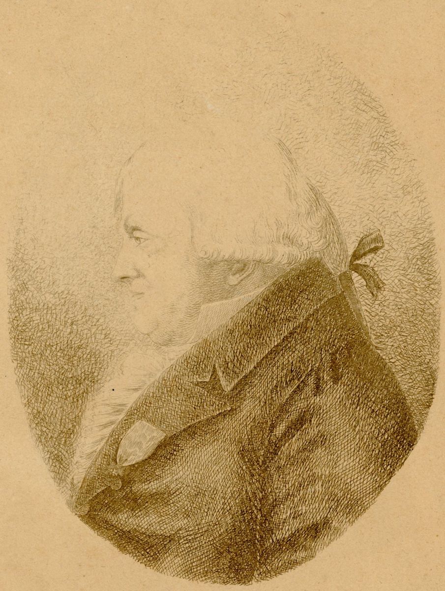 Portrait du Docteur Gosse (1700-1772) ; mort victime de son dévouement