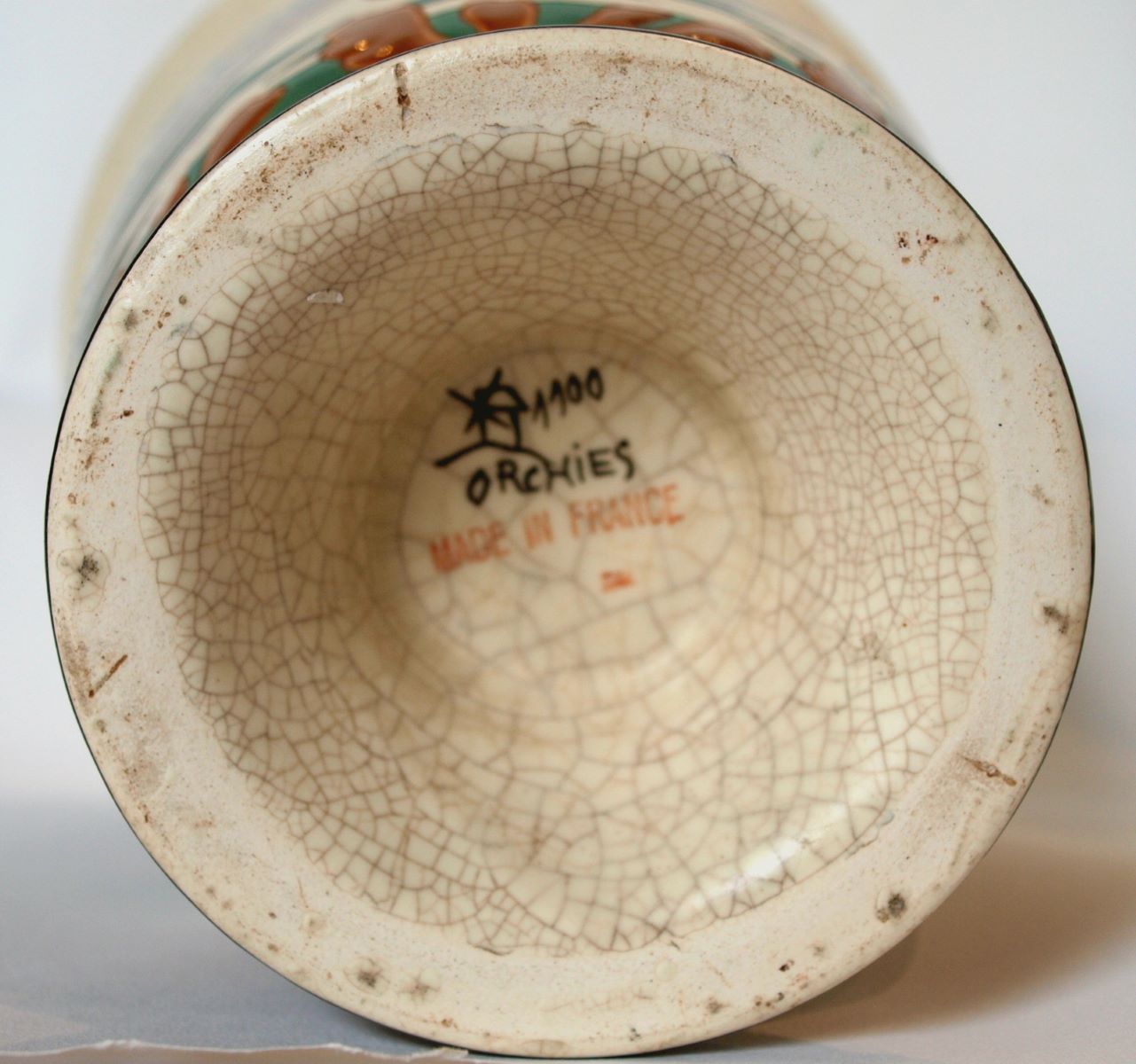 Vase aux cygnes