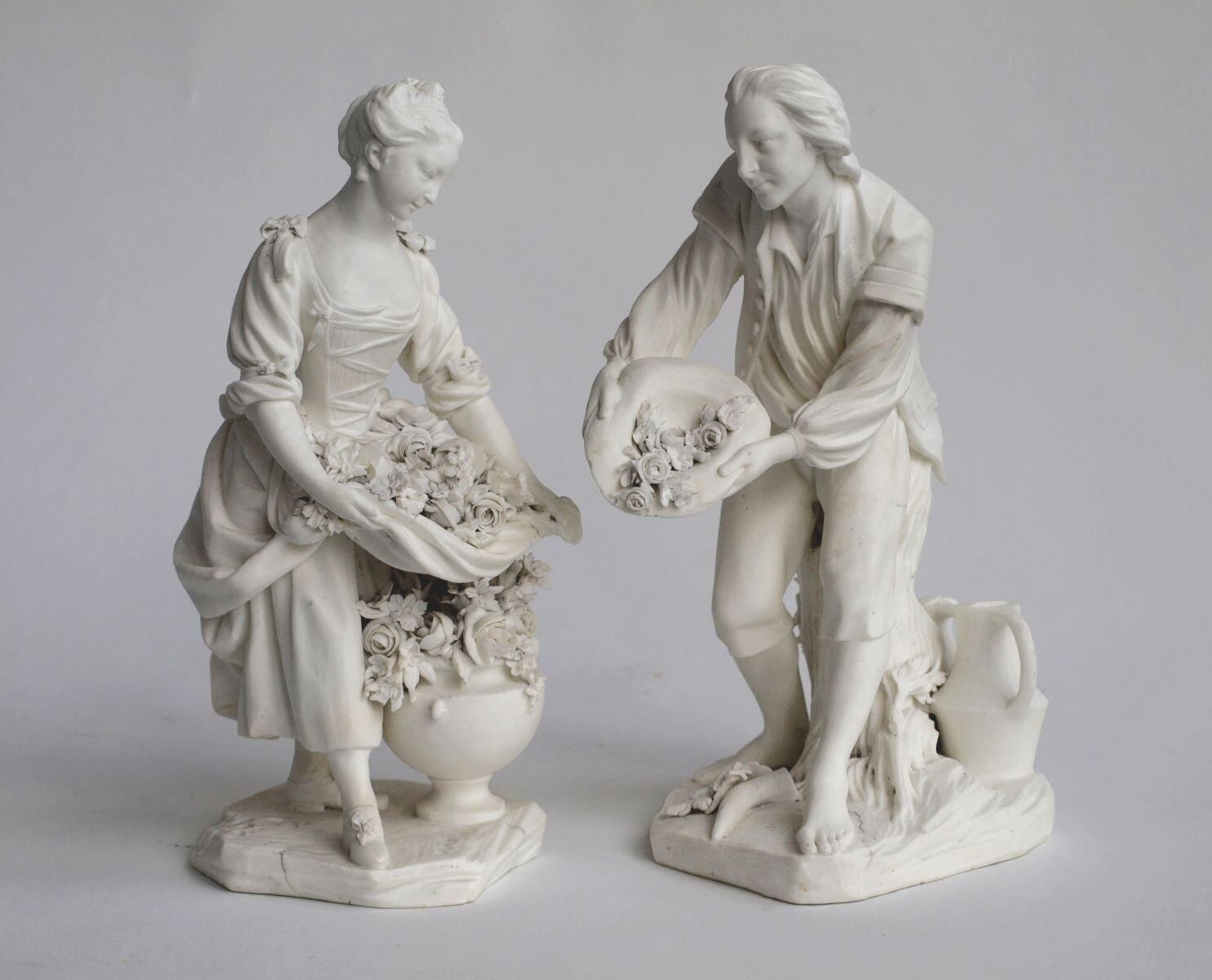 La jardinière au vase ; Le jardinier au plantoir