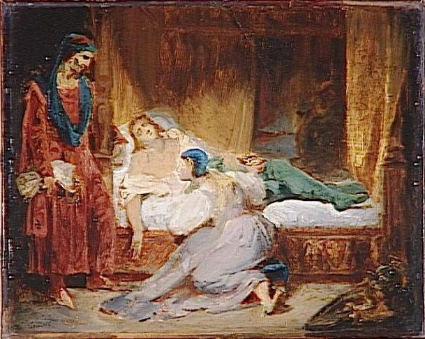 LE DEVOUEMENT DE LA PRINCESSE SIBYLLE (ESQUISSE)