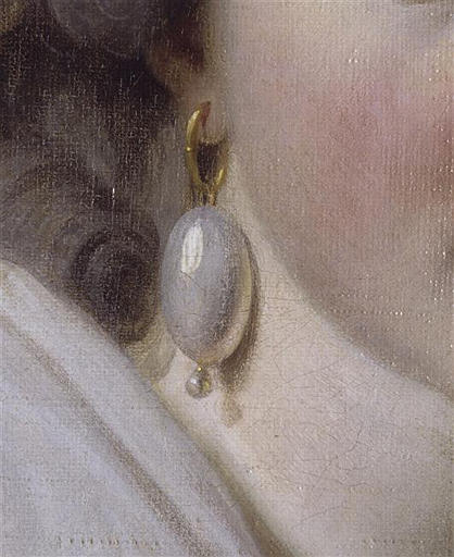 PORTRAIT DE MADAME NICAISE PERRIN NEE CATHERINE DELEUZE, ARRIERE GRAND-MERE PATERNELLE DE MADAME G. CRAUK