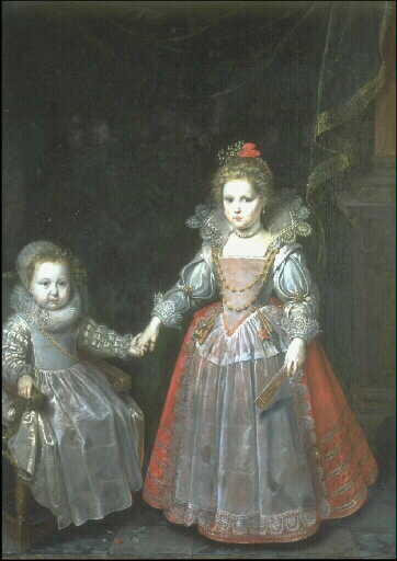 Portrait de Philippe-Emmanuel de Croy et de sa soeur Marie