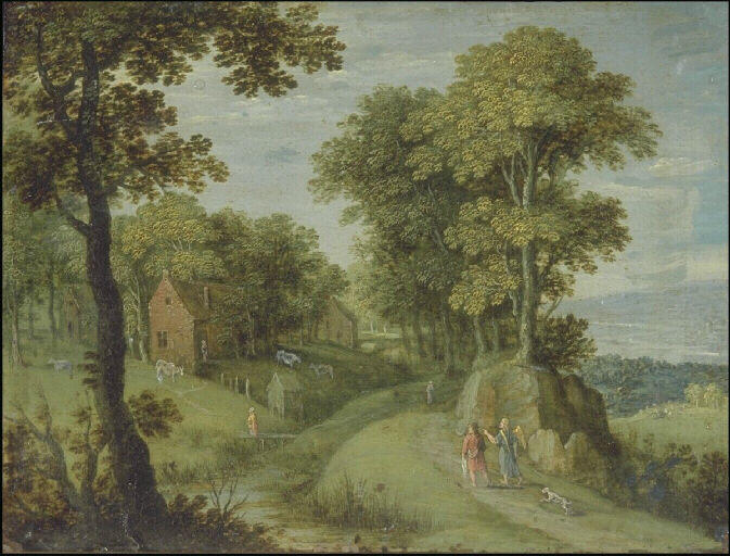 Paysage avec Tobie et l'Ange