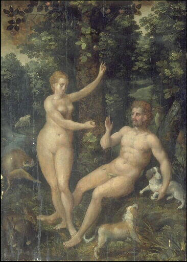 Adam et Eve au Paradis Terrestre