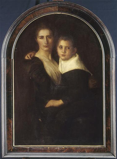 PORTRAIT DE MADAME DAGNAN BOUVERET ET DE SON FILS