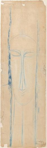 Etude de tête pour une sculpture