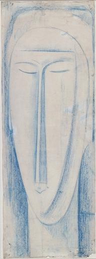 Etude de tête pour une sculpture