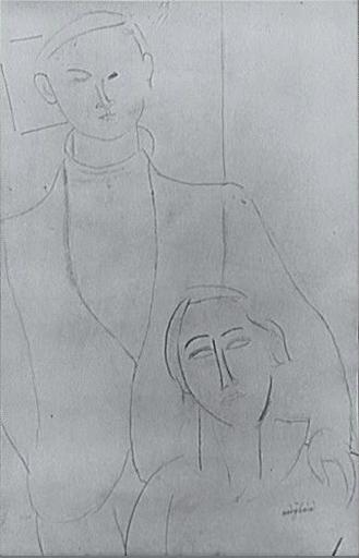 Jacques Lipchitz et sa femme