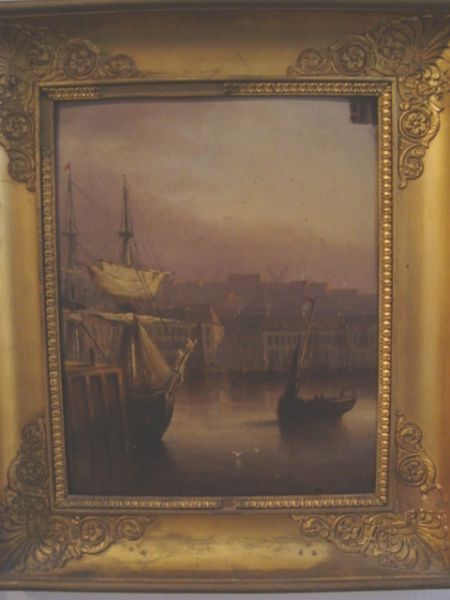 Vue du port de Boulogne
