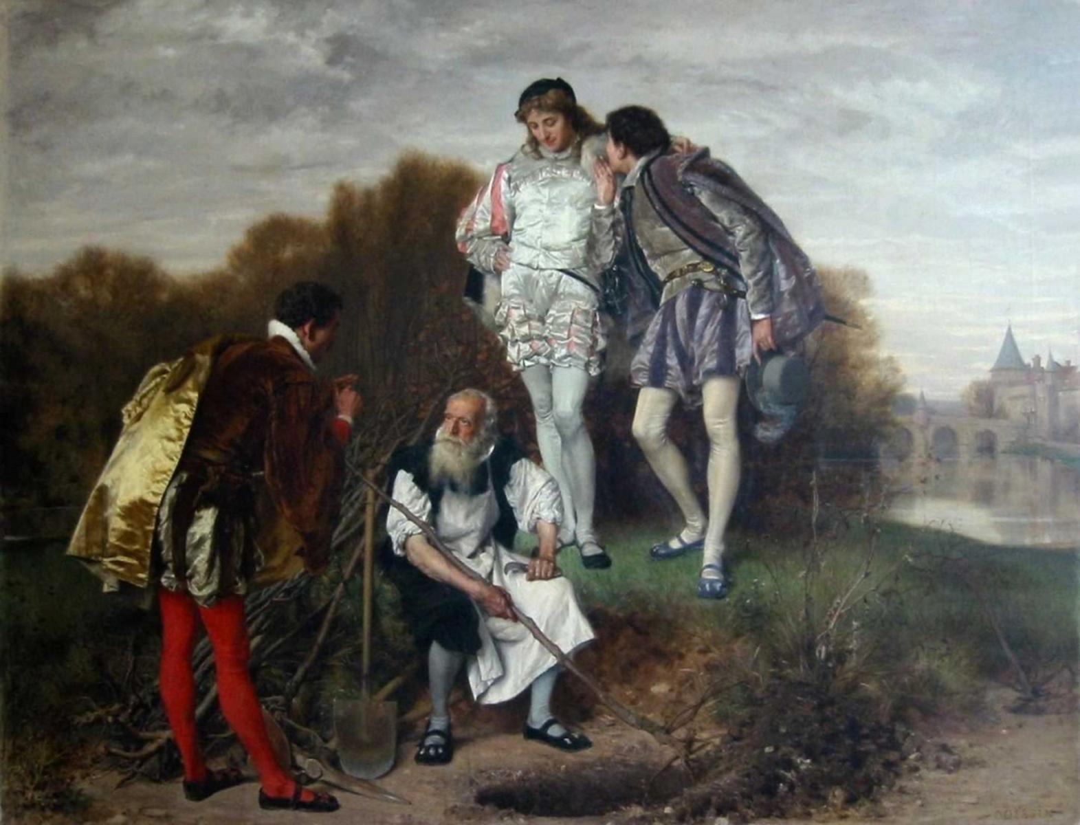 Le Vieillard et les trois jeunes hommes