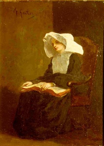 Soeur en méditation