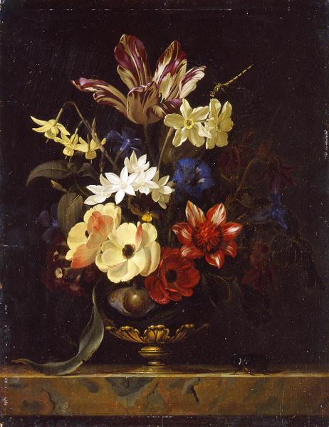 Bouquet de fleurs ; Nature morte de fleurs (autre titre)