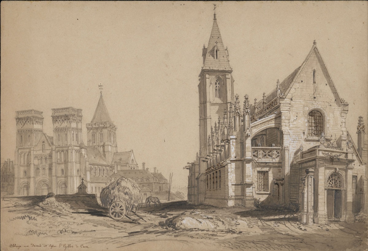 Abbaye aux Dames et église Saint-Gilles, à Caen